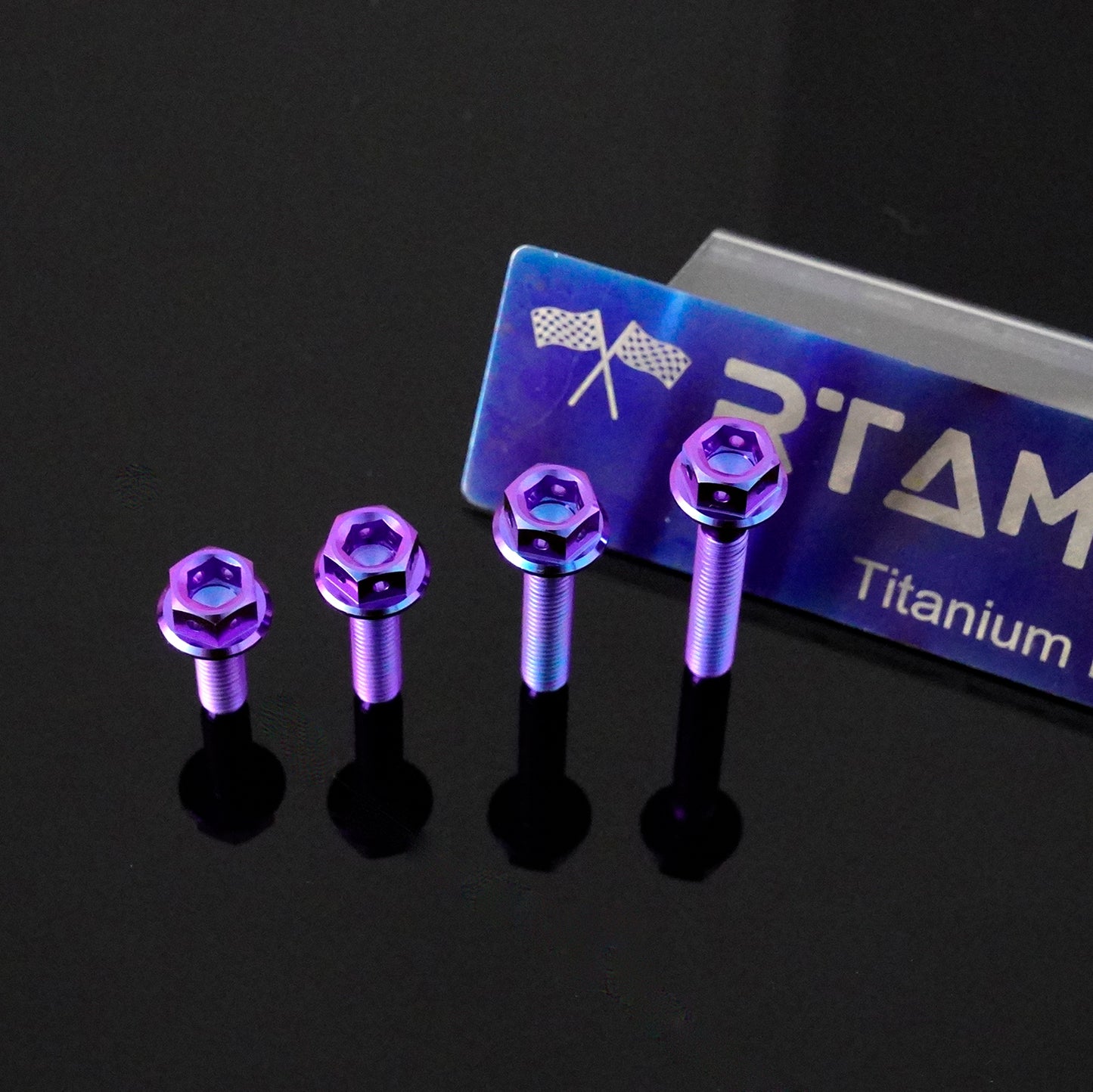 Titanium Bolt M5 Hexagon Flange Head with Hole