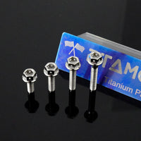 Titanium Bolt M5 Hexagon Flange Head with Hole