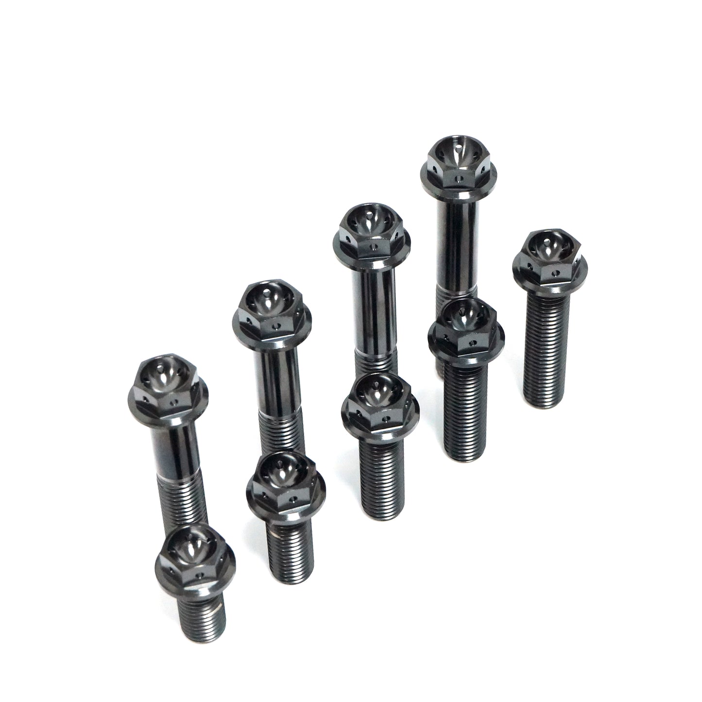 Titanium Bolt Concave Flange Head with Hole M10