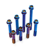 Titanium Bolt Concave Flange Head with Hole M10