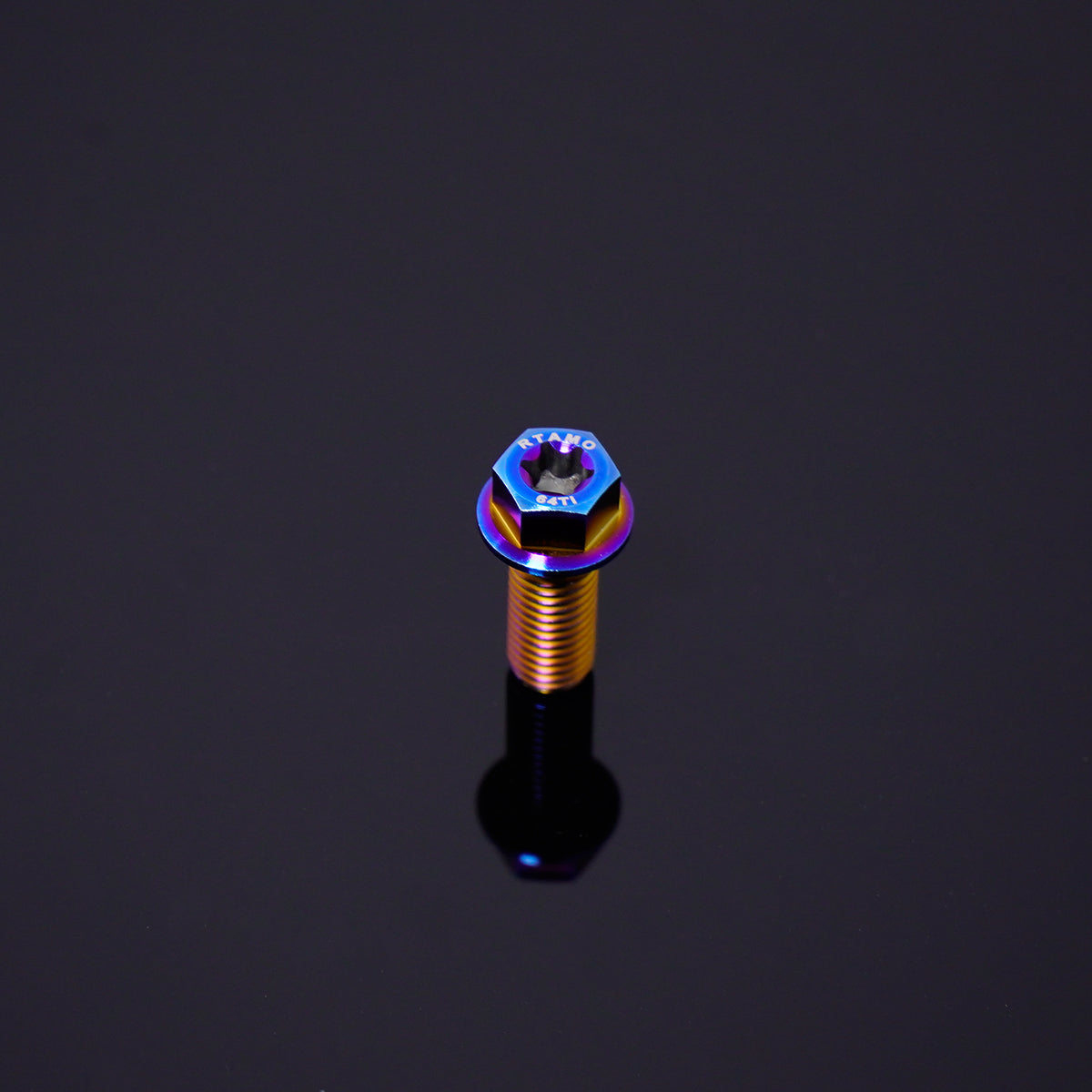 Titanium Bolt M10 Dual-Drive Flange Torx Head