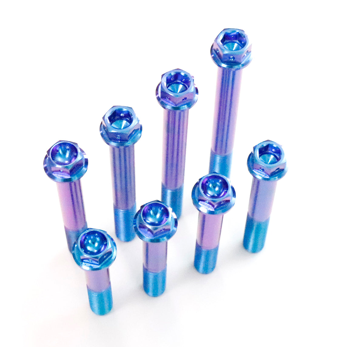 Titanium Bolt Concave Flange Head with Hole M10