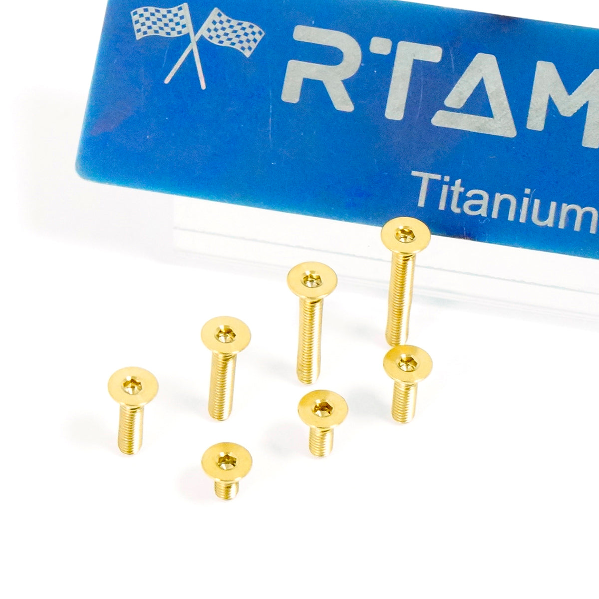 Titanium Bolt M3 Countersunk Hex Head