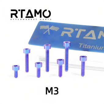 compare product Titanium Bolt M3 Hex Socket Head
