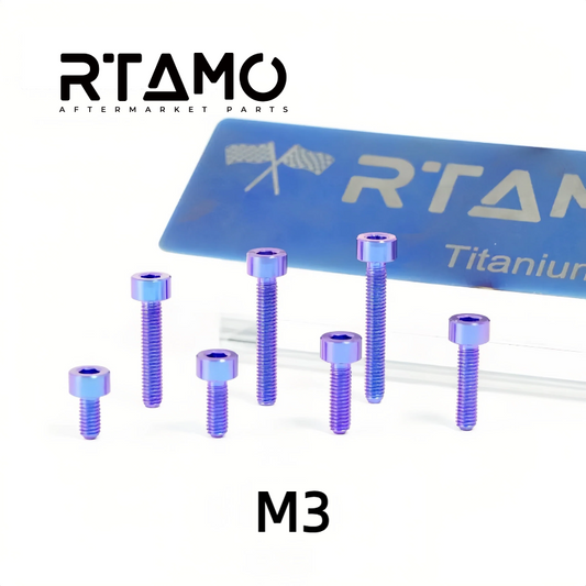 Titanium Bolt M3 Hex Socket Head
