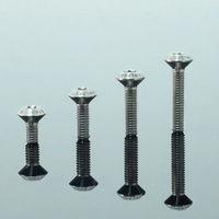 Titanium Bolt M4 Countersunk Umbrella Head