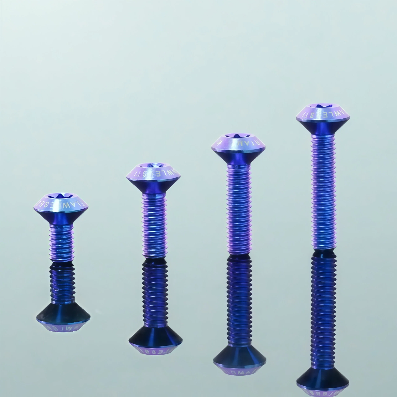 Titanium Bolt M4 Countersunk Umbrella Head