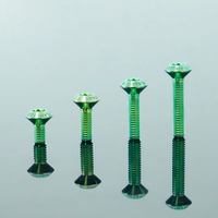 Titanium Bolt M4 Countersunk Umbrella Head