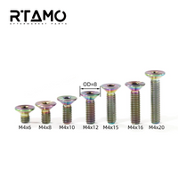 Titanium Bolt M4 Countersunk Hex Head