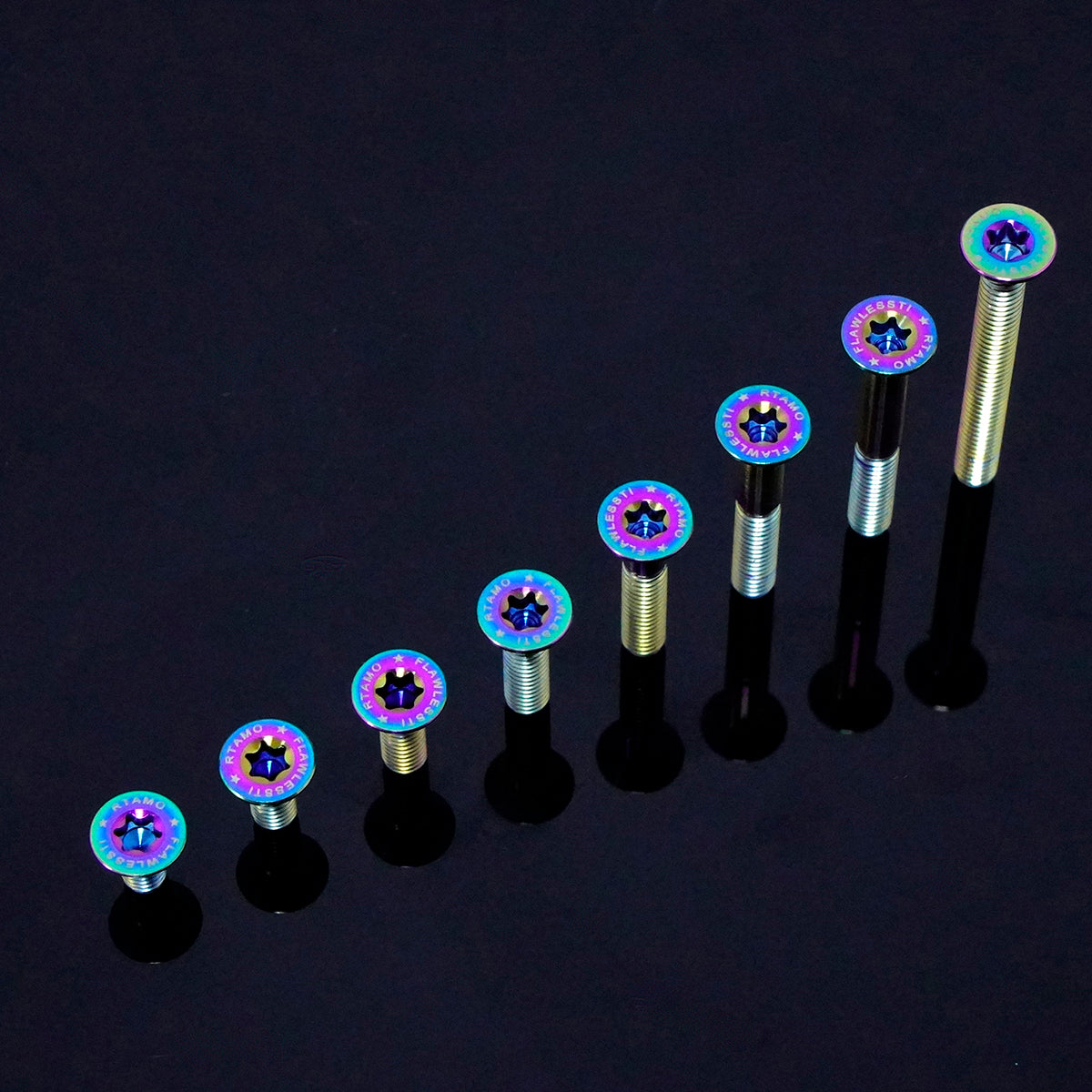 Titanium Bolt M4 Countersunk Torx Head