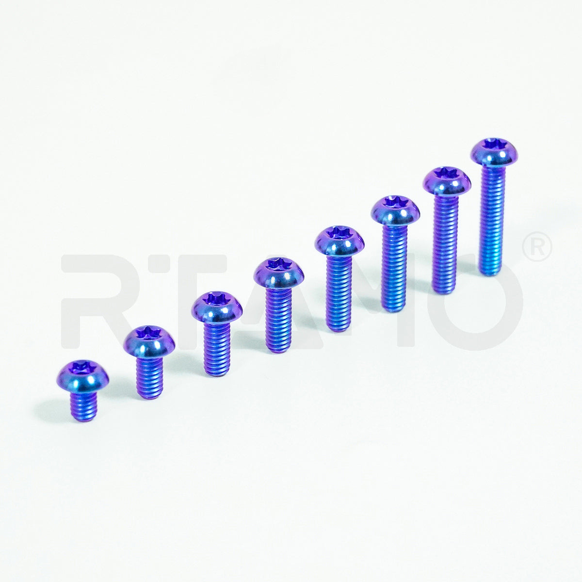 Titanium Bolt M4 Torx Ball Button Head T20