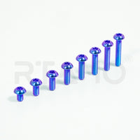 Titanium Bolt M4 Torx Ball Button Head T20