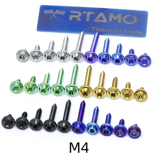 RTAMO Titanium Self-Tapping Bolt M4