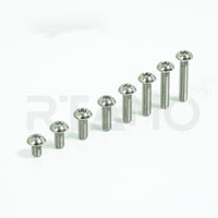 Titanium Bolt M4 Torx Ball Button Head T20