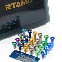 Titanium Bolt M5 Torx Ball Button Head T25