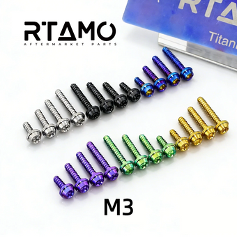 compare product RTAMO Titanium Self-Tapping Bolt M3