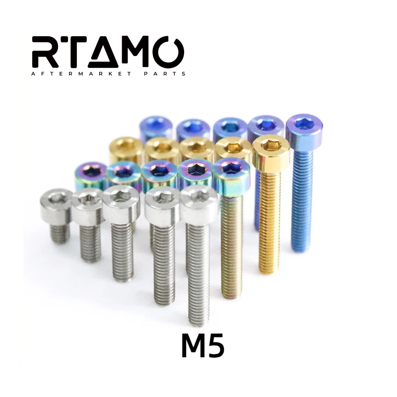 Titanium Bolt M5 Hex Socket Head