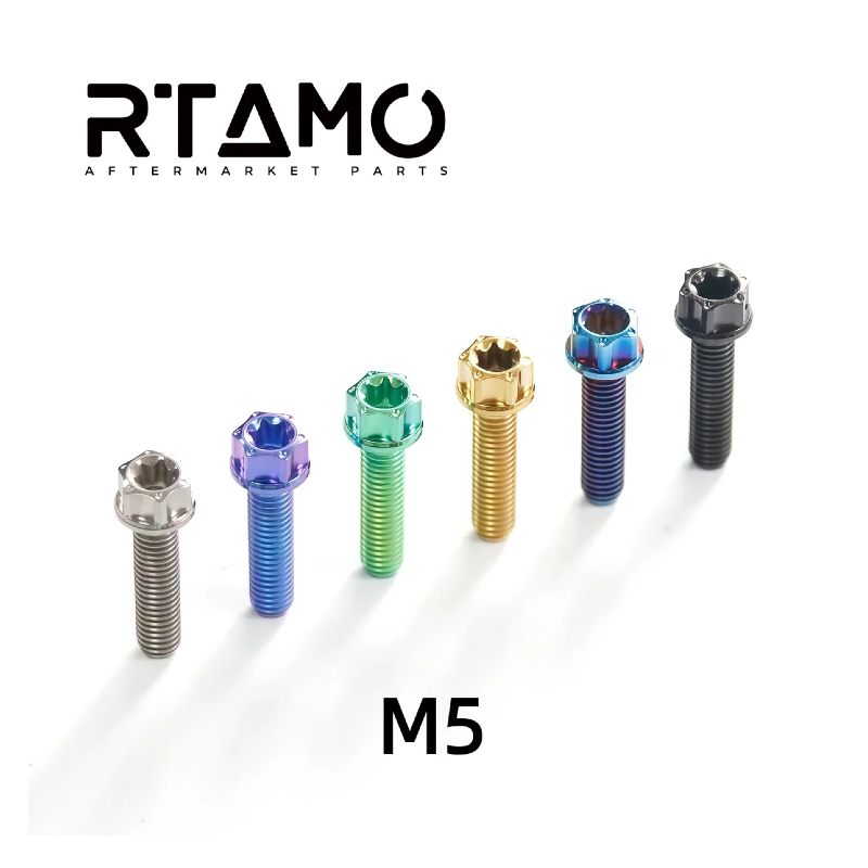 Titanium Bolt M5 Torx Head(OD=8.5)