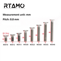 Titanium Bolt M5 Countersunk Hex Head