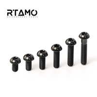 Titanium Bolt M5 Torx Ball Button Head T25