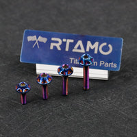 Titanium Bolt M5 Disc Head