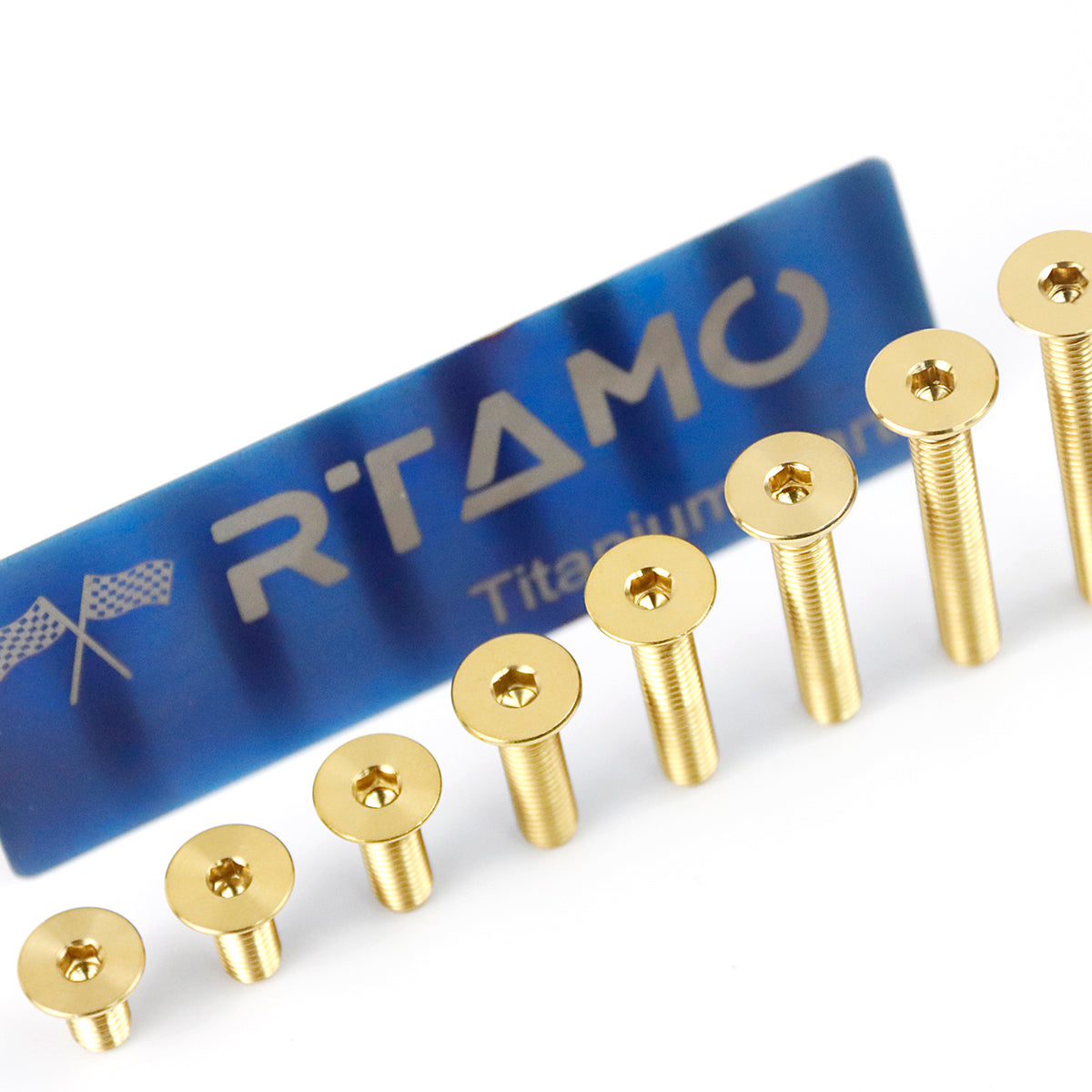 Titanium Bolt M6 Countersunk Hex Head