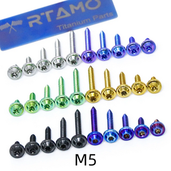 compare product RTAMO Titanium Self-Tapping Bolt M5