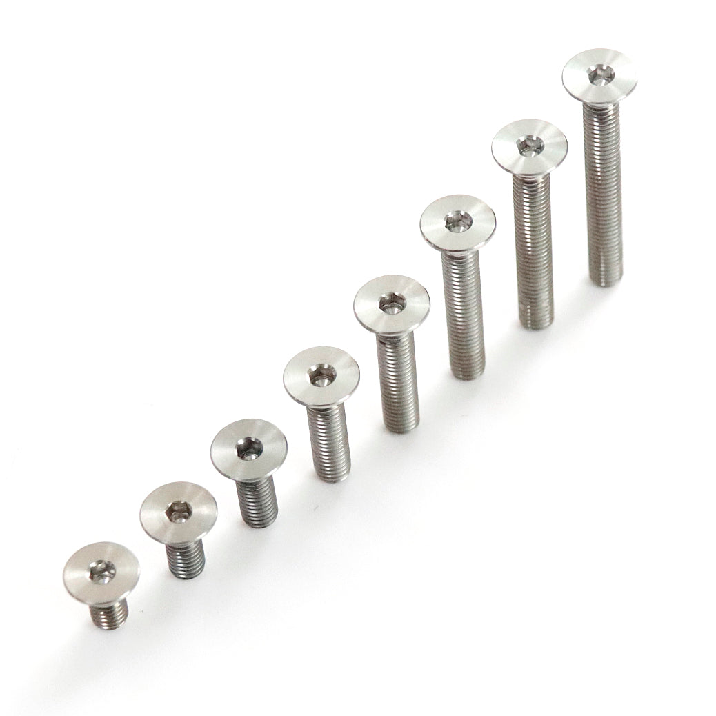 Titanium Bolt M6 Countersunk Hex Head