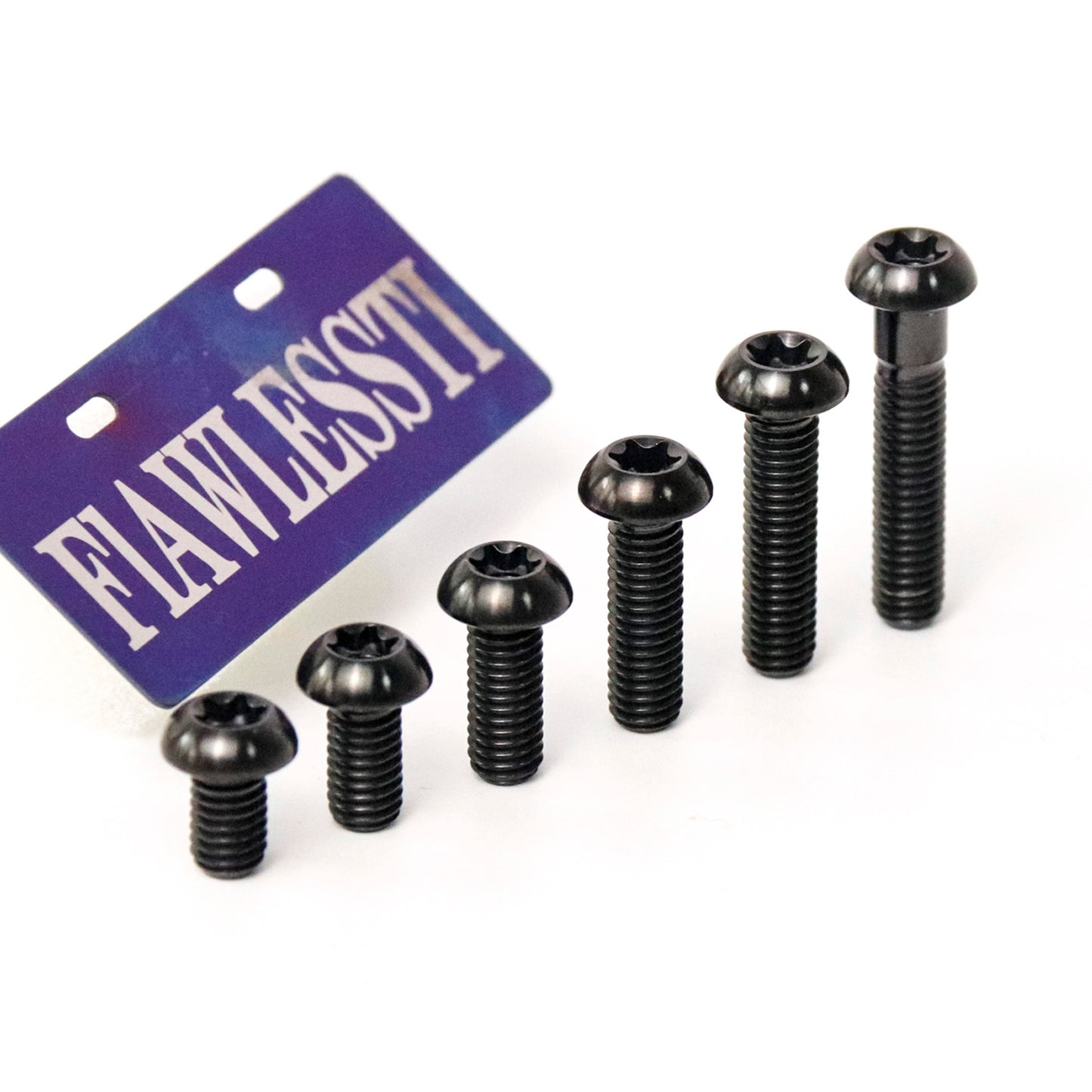 Titanium Bolt Ball Button Torx Head T30 M6