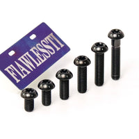 Titanium Bolt Ball Button Torx Head T30 M6