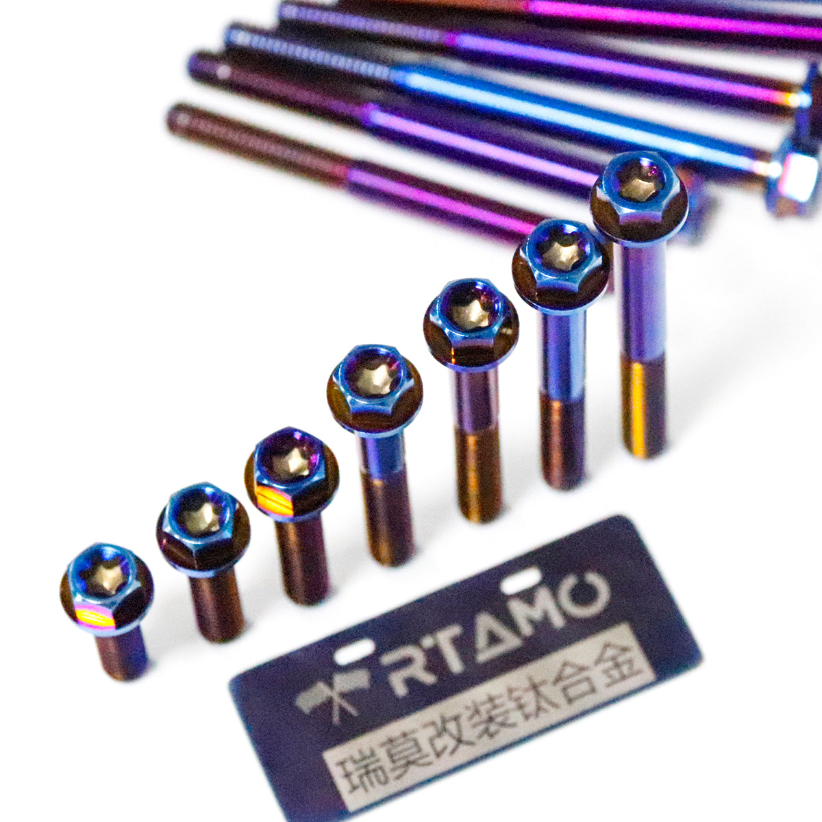 RTAMO Titanium Bolt M6 Flange Torx Head