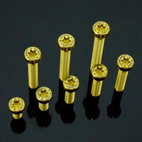 M6 Titanium Bolt Pan Head T30