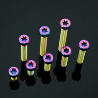 M6 Titanium Bolt Pan Head T30