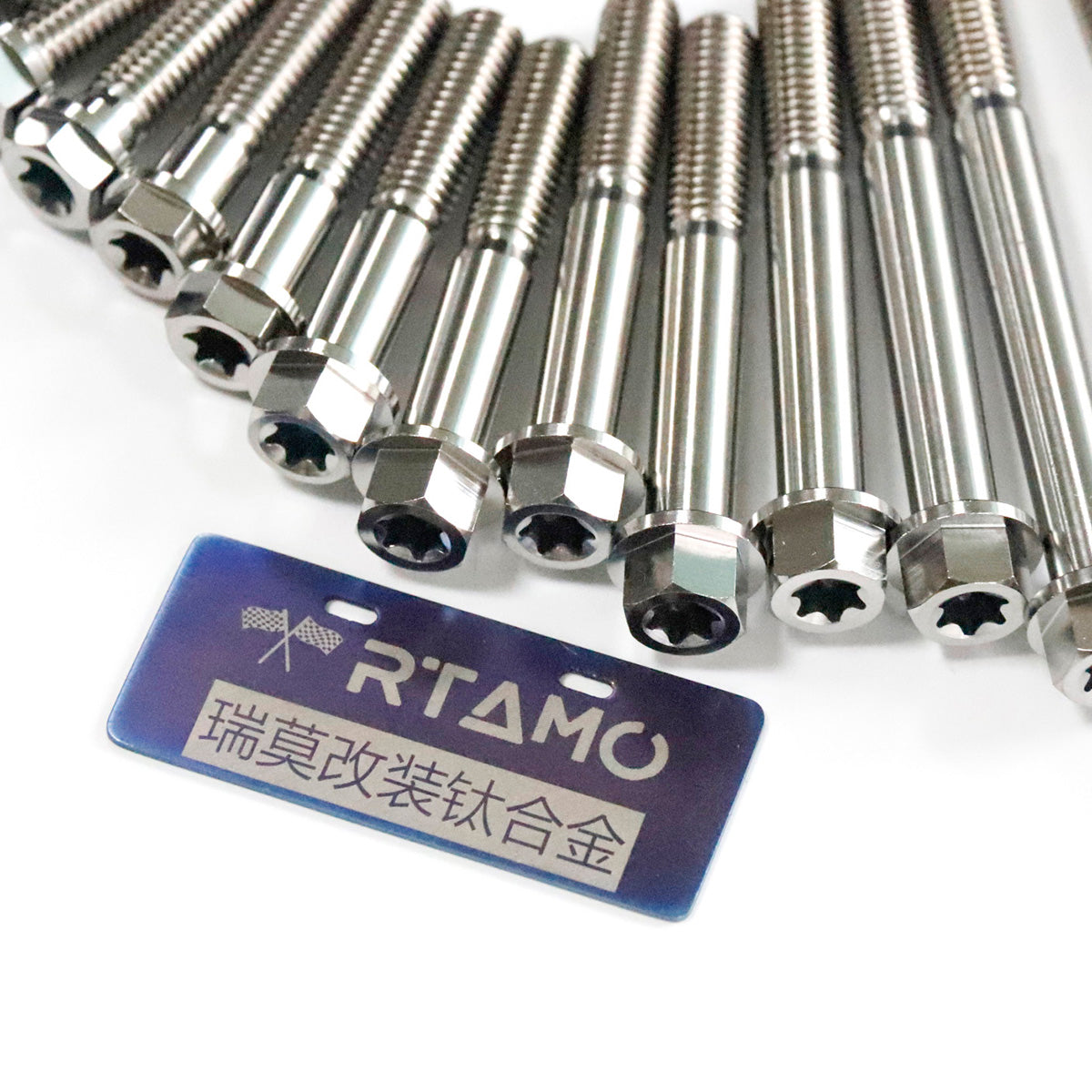 RTAMO Titanium Bolt M6 Flange Torx Head