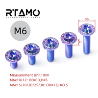 Titanium Bolt M6 Torx Head