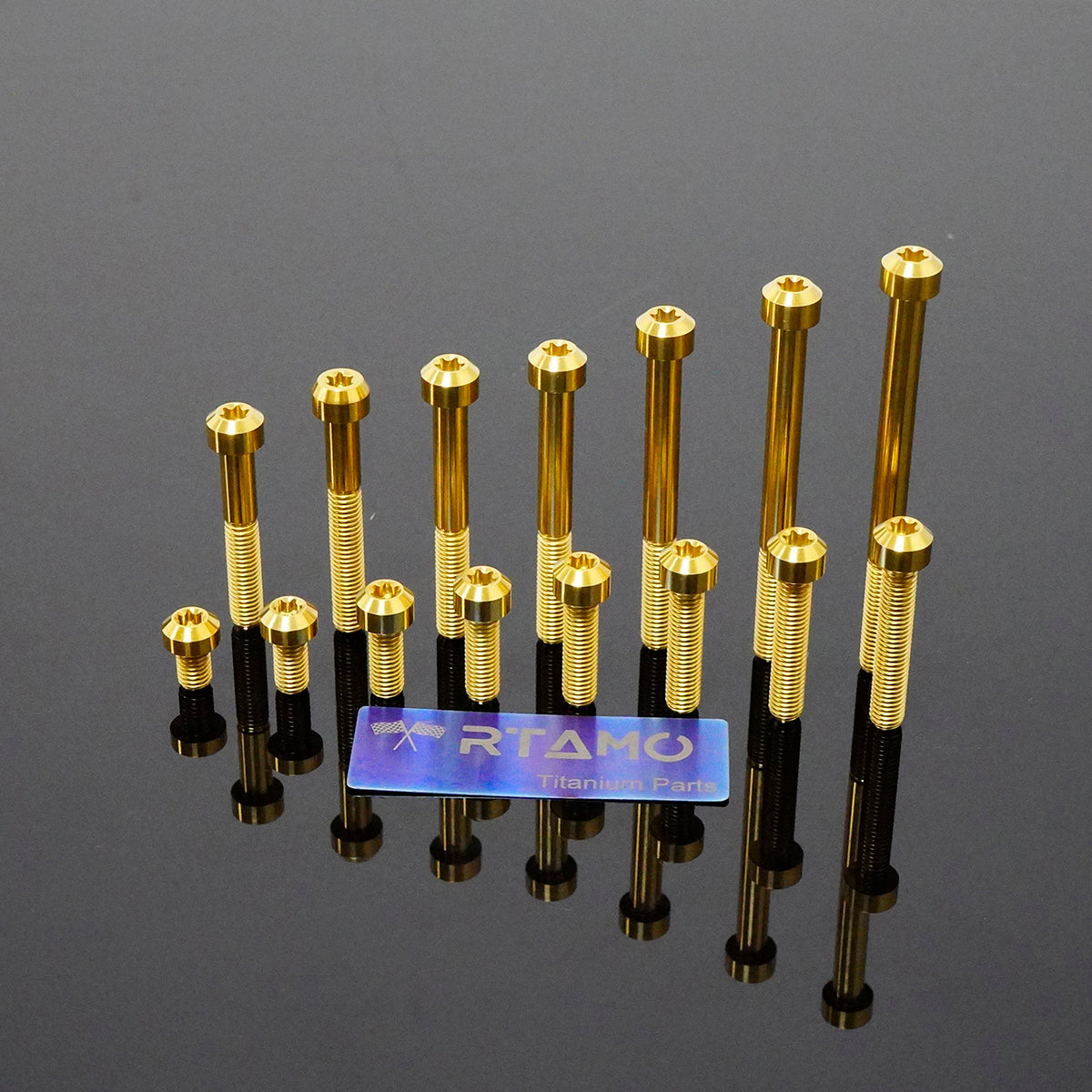 Titanium Bolt M8 Torx Head Chamfered Screw