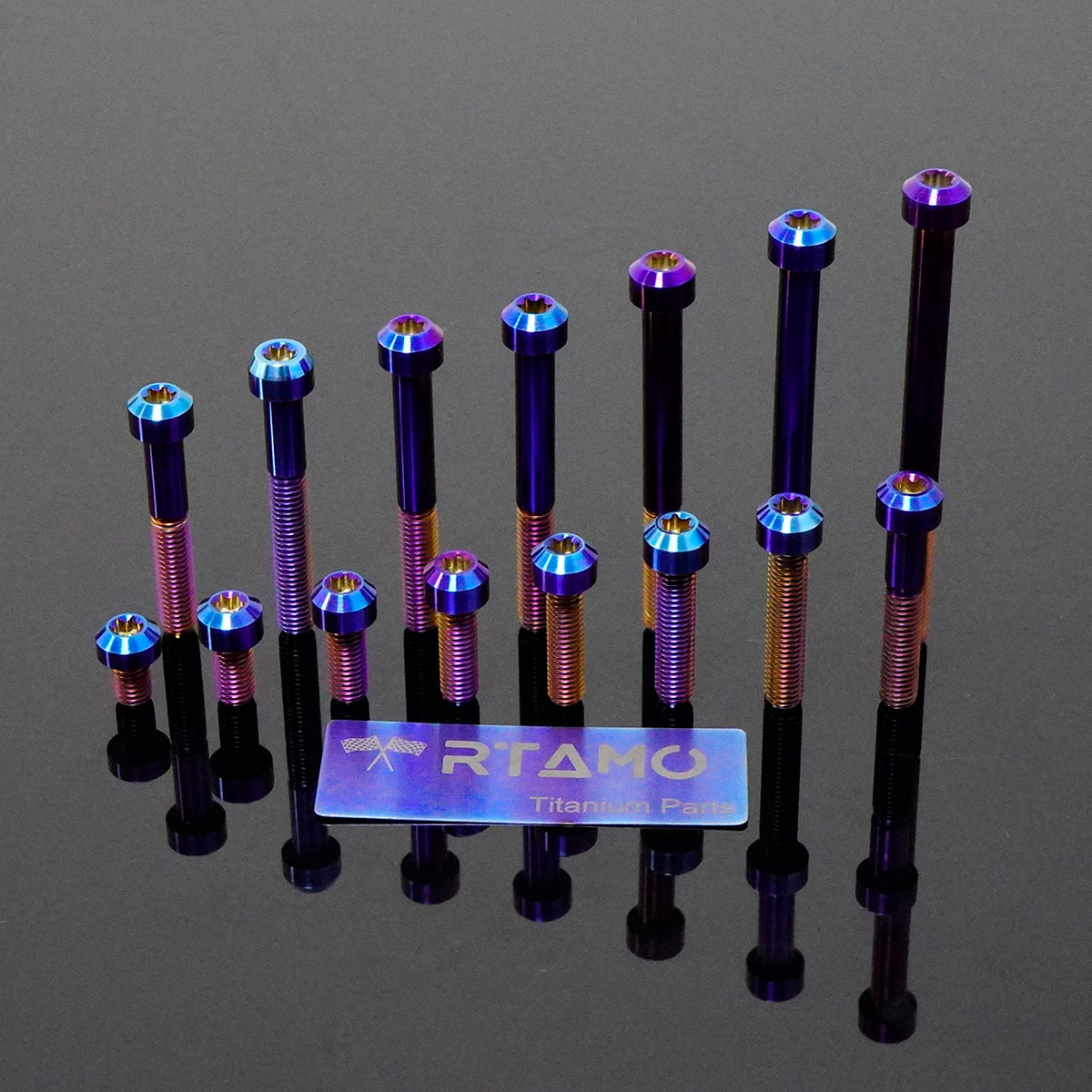 Titanium Bolt M8 Torx Head Chamfered Screw