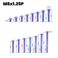 Titanium Bolt M8 Torx Head