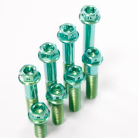 RTAMO Titanium Flange Head with Hole Bolt M8