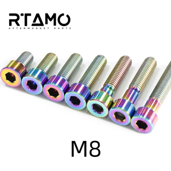 compare product Titanium Bolt M8 Hex Socket Head