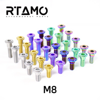 Titanium Hex Socket Head Step Bolt M8