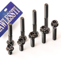 RTAMO Titanium Flange Head with Hole Bolt M8