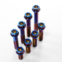 RTAMO Titanium Flange Head with Hole Bolt M8