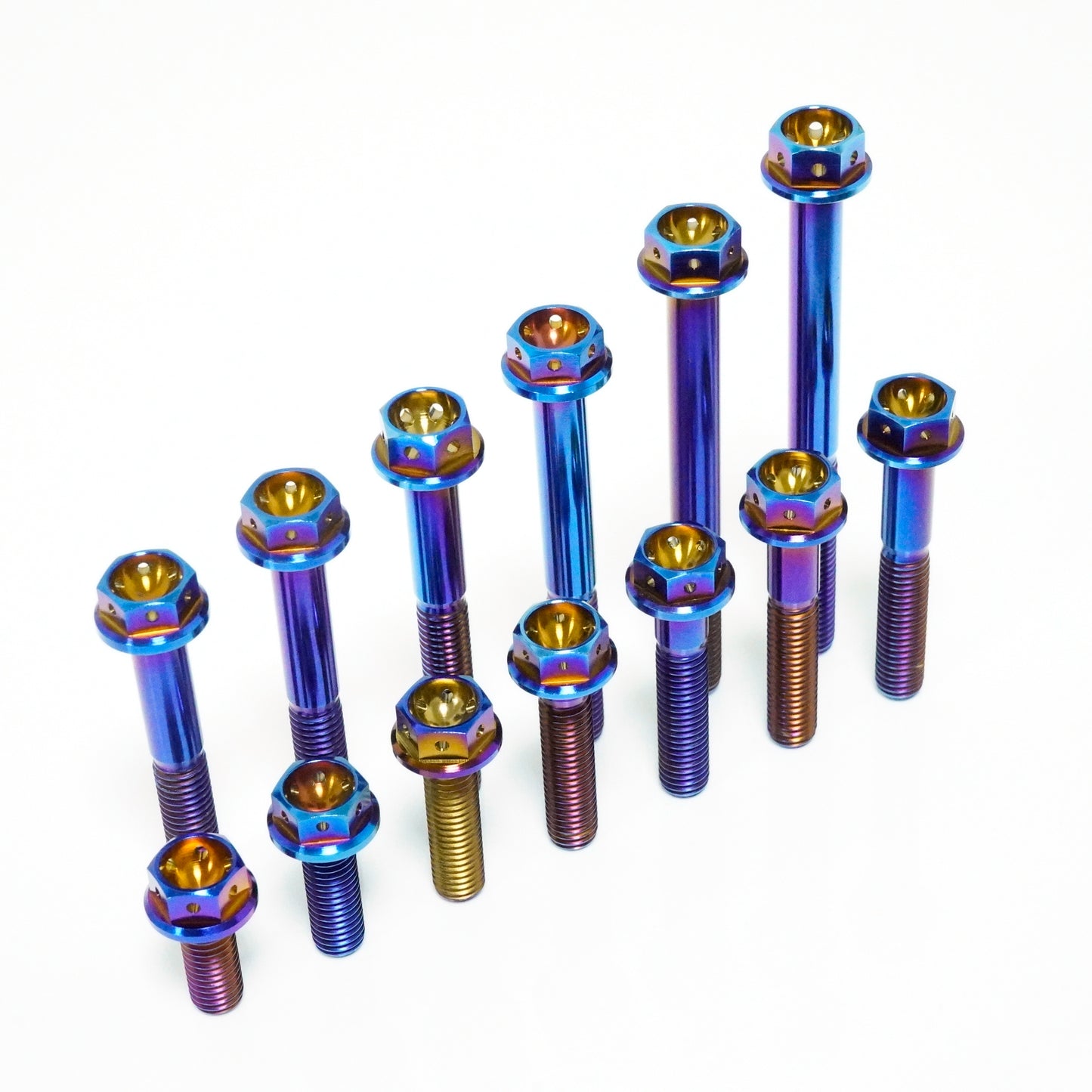 Titanium Bolt M8 Concave Flange Head