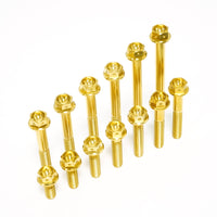 Titanium Bolt M8 Concave Flange Head