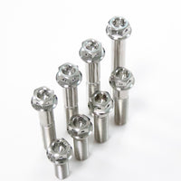 RTAMO Titanium Flange Head with Hole Bolt M8