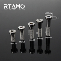 Titanium Bolt M8 Torx Pan Head T40