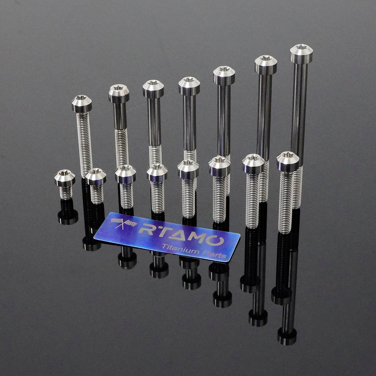 Titanium Bolt M8 Torx Head Chamfered Screw