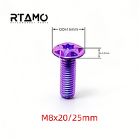 RTAMO Titanium Bolt M8