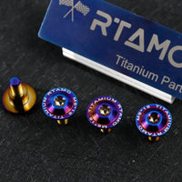 Titanium Step Bolt M6 for Cygnus Gryphus Front Fender